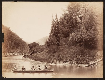 Lot 1 - Australia. A group of 21 photographs of Australia and Tasmania, c. 1880
