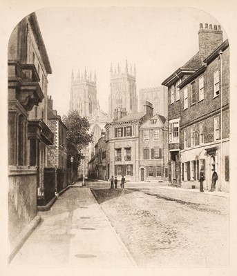 Lot 41 - Fenton (Roger, 1819-1869). York Minster from Lendall, [published in October 1856], photogalvanograph