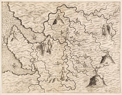 Lot 251 - Drayton (Michael). Three maps [1612 or later]