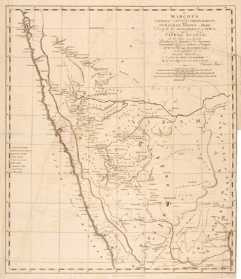 Lot 149 - Moor (Edward). A Narrative of the Operations of Captain Little's Detachment, 1st edition, 1794