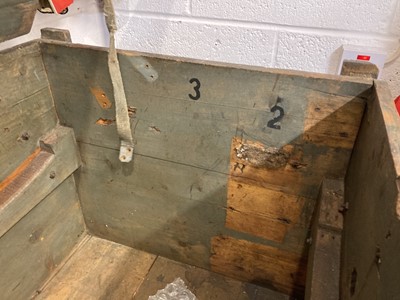 Lot 199 - Luftwaffe. A WWII German Me109 cargo crate