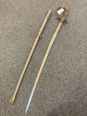 Lot 89 - Prussian Sword. A Prussian Artillery Officer's sword