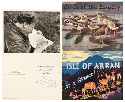 Lot 233 - Tunnicliffe Charles Frederick. Archive of ephemera from ornithologist and artist Robert Gillmor