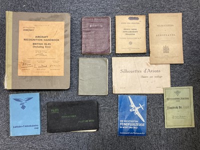 Lot 279 - Aviation Books & Ephemera. Silhouettes of Aeroplanes, Harrison & Sons 1915