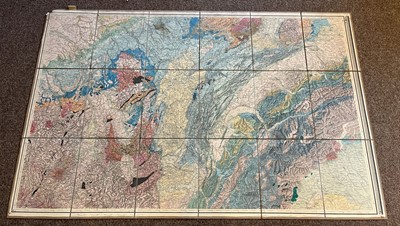 Lot 257 - France. Dufrenoy (Pierre A. & Elie de Beaumont, Leonce). Carte Geologique de France...,  1841