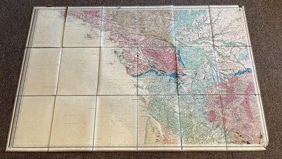 Lot 257 - France. Dufrenoy (Pierre A. & Elie de Beaumont, Leonce). Carte Geologique de France...,  1841