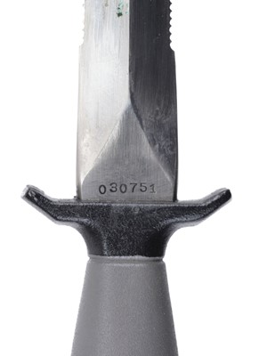 Lot 81 - Gerber Knife. A Gerber MkII Survival Knife, serial number '030751', 1973
