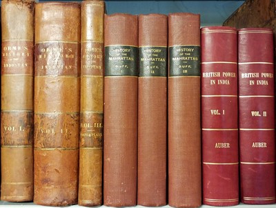 Lot 80 - Orme (Robert). A History of the Military Transactions in Indostan, 3 volumes, 1861