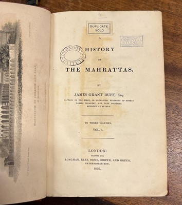 Lot 80 - Orme (Robert). A History of the Military Transactions in Indostan, 3 volumes, 1861