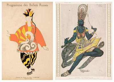 Lot 261 - Ballets Russes. Collection des plus Beaux Numeros de Comoedia Illustre, Paris, 1922