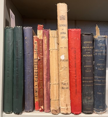 Lot 88 - Punjab District Gazetteers, 8 volumes, 1888-1933