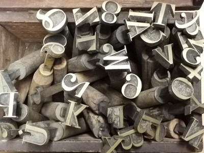 Lot 359 - Handle Letters. Two sets of handle letters