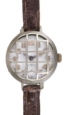 Lot 59 - Trench Watch. A WWI trench watch
