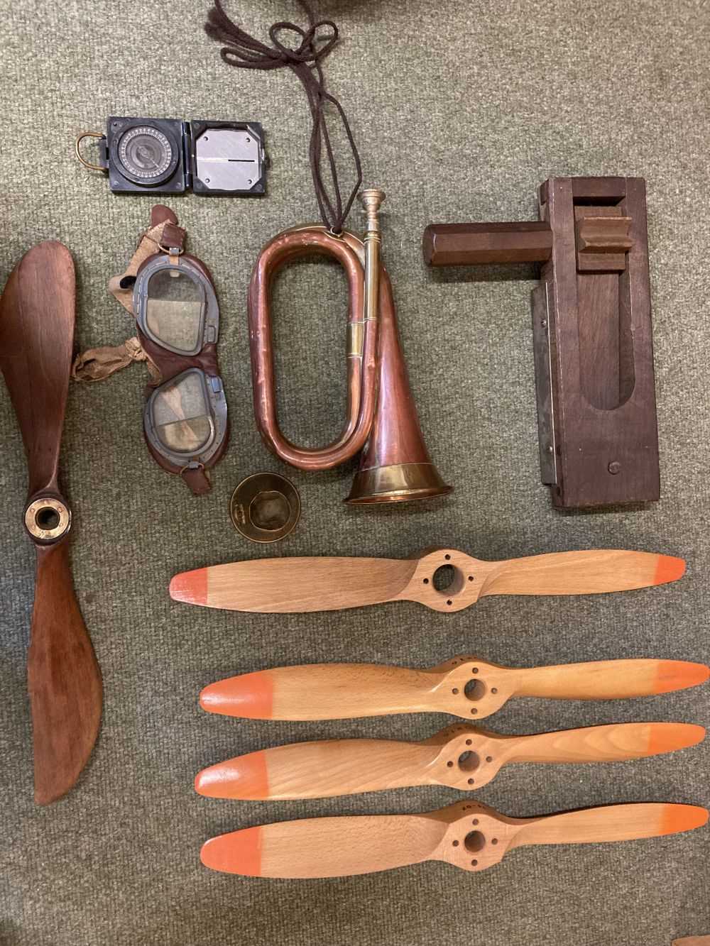 American Raid Rattle Lot 309 - Air Raid Precaution. WWII ARP gas attack