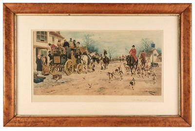 Lot 199 - Wright (George, after). A Hunting Morning, E. W. Savory, 1907