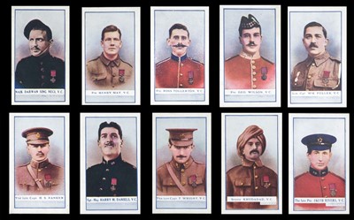 Lot 28 - Cigarette Cards. Victoria Cross Heroes, Gallaher Ltd, 2nd Edition, complete set of 200