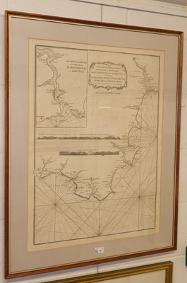 Lot 86 - Devon. Laurie (Robert & Whittle James), Two Sea Charts of South Devon, circa 1798