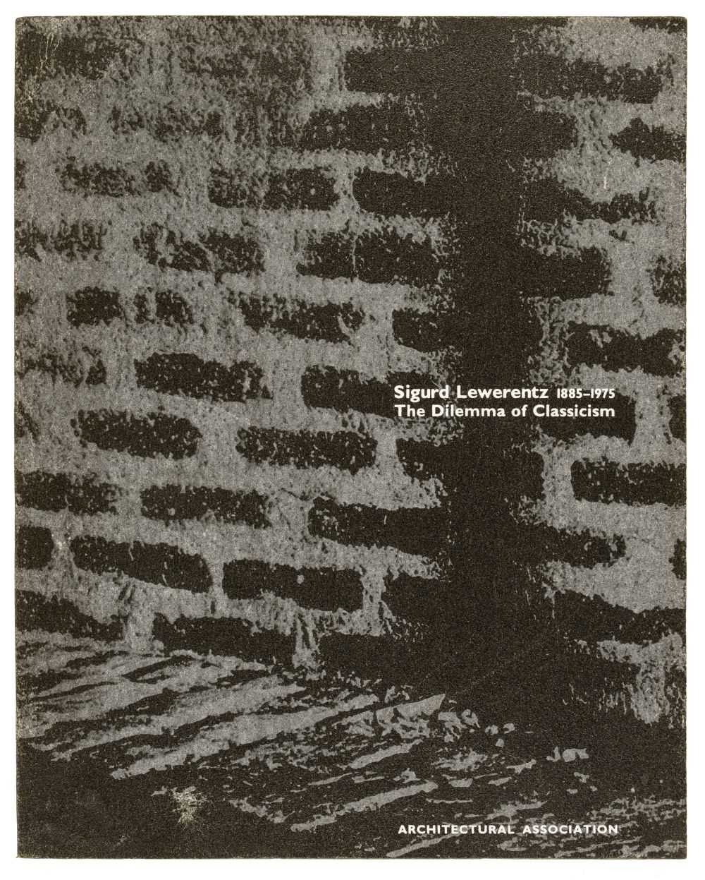 Lot 276 - Lewerentz (Sigurd). The Dilemma of