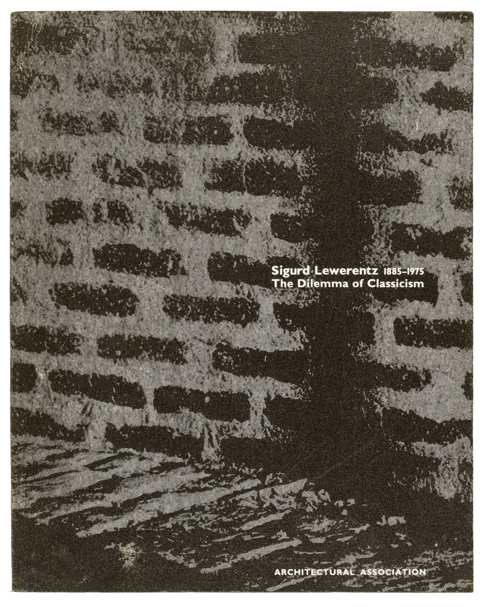 Lot 276 - Lewerentz (Sigurd). The Dilemma of