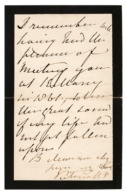 Lot 284 - Victoria (1819-1901). Autograph Letter Signed, 'Victoria RI', Windsor Castle, 21 November 1897
