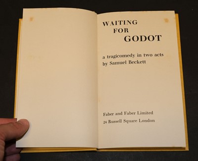 Lot 853 - 1956. Beckett (Samuel). Waiting for Godot, 1st ed., 1956