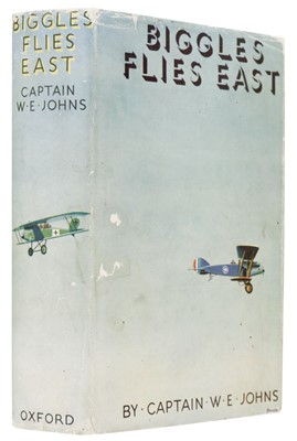 Lot 615 - Johns (W.E). Biggles Flies East, 1st edition, London: Oxford University Press, 1935