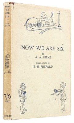 Lot 575 - Milne (A.A.). Now We Are Six, 1st edition, London: Methuen & Co., 1927