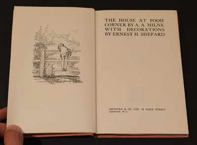 Lot 576 - Milne (A.A.). The House at Pooh Corner, 1st edition, London: Methuen & Co., 1928