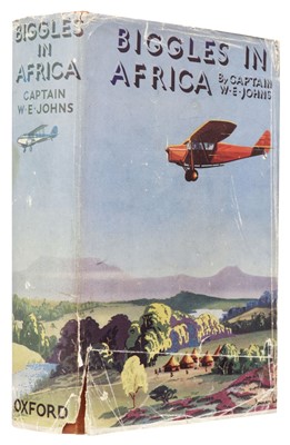 Lot 616 - Johns (W.E). Biggles in Africa, 1st edition, London: Oxford University Press, 1936