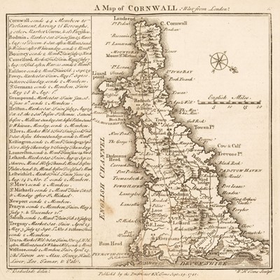 Lot 39 - Badeslade (Thomas & William Henry Toms). Chorographiae Britanniae, 1742