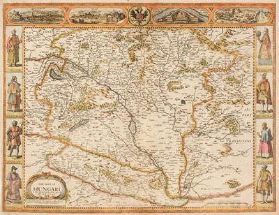 Lot 104 - Hungary. Speed (John), The Mape of Hungari, Thomas Bassett & Richard Chiswell, 1676