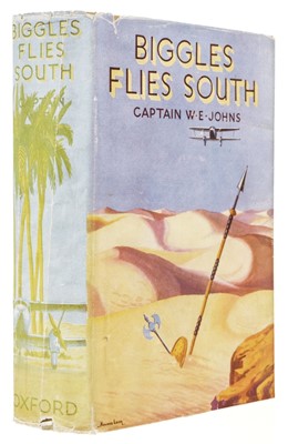 Lot 625 - Johns (W.E). Biggles Flies South, 1st edition, London: Oxford University Press, 1938