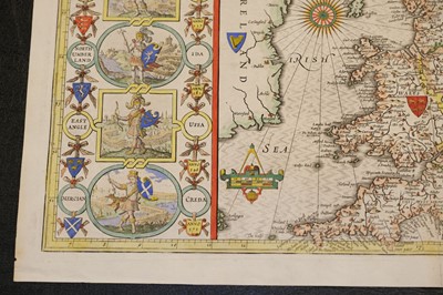 Lot 76 - British Isles. Speed (John), Britain as it was devided in the tyme of the English Saxons..., 1676