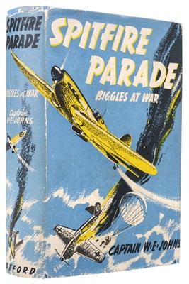 Lot 622 - Johns (W.E). Spitfire Parade, Biggles At War, 1st edition, London: Oxford University Press, 1941