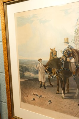 Lot 171 - Hunt (Charles). Herrings Sketches on the Road, No. 2 Post Horses, 1847
