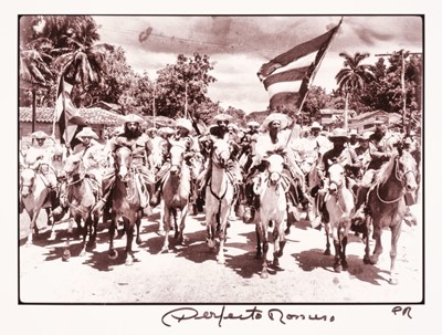 Lot 27 - Cuba. Revolutionary Riders by Perfecto Romero (1936-), circa 1960, gelatin silver print