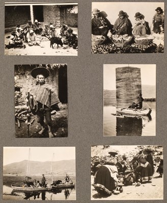 Lot 88 - World Travel. An album containing 160 mounted photographs, c. 1930s, gelatin silver print snapshots