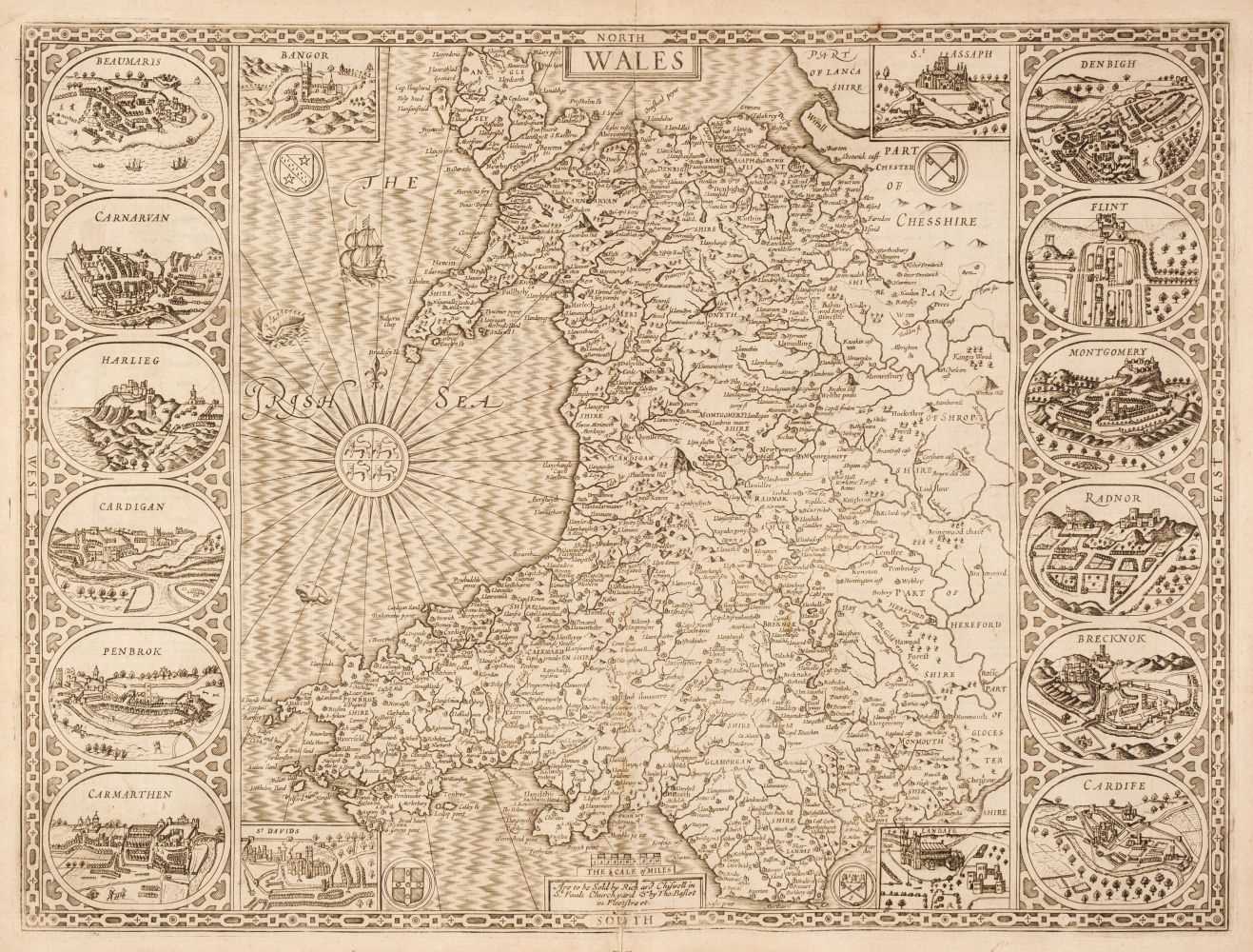 Lot 141 - Speed (John). Speed (John). The Theatre of the Empire of Great Britaine..., 1676