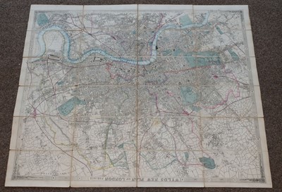Lot 115 - London. Wyld (James), Wyld's New Plan of London for 1851