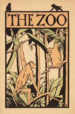 Lot 568 - London Zoo. The Zoo, by Moira Gibbings, illustrated by Robert Gibbings, [1922]