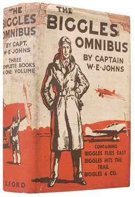 Lot 764 - Johns (W.E). The Biggles Omnibus, 1st edition, London: Oxford University Press, 1938