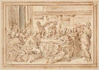 Lot 85 - Northern School, Beheading of Saint John the Baptist, 17th Century, and one other