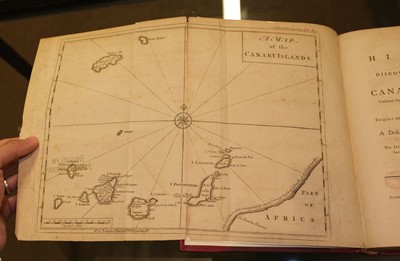 Lot 18 - Glas (George). The History of the Discovery and Conquest of the Canary Islands, 1st edition, 1764