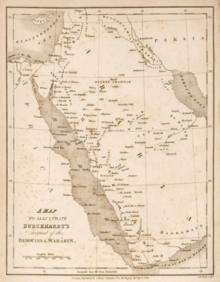 Lot 3 - Burckhardt (John Lewis). Travels in Nubia, 1st edition, 1819