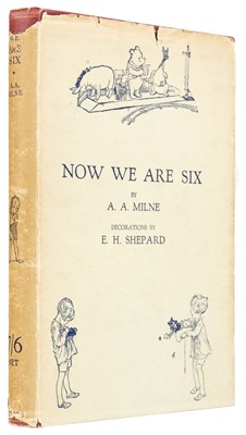 Lot 570 - Milne (A.A). Now We Are Six, 1st edition, London: Methuen, 1927