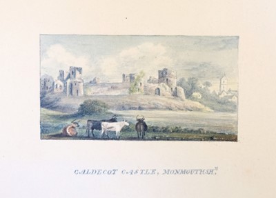 Lot 165 - Petherick (James). Album of miniature watercolour studies, circa 1820-31