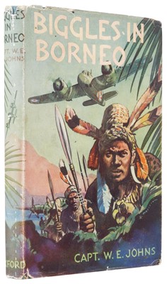 Lot 639 - Johns (W.E). Biggles in Borneo, 1st edition, London: Oxford University Press, 1943