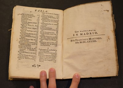 Lot 267 - Carducho (Vicente). Dialogos de la pintura, 1st edition, 1633