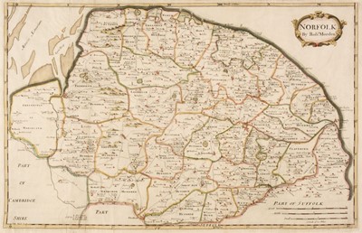 Lot 120 - Maps. A collection of British County and overseas maps, 17th - 19th century