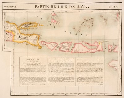 Lot 146 - Vandermaelen (Phillipe Marie Guillaume). A collection of 29 maps of East Indian Islands, circa 1827